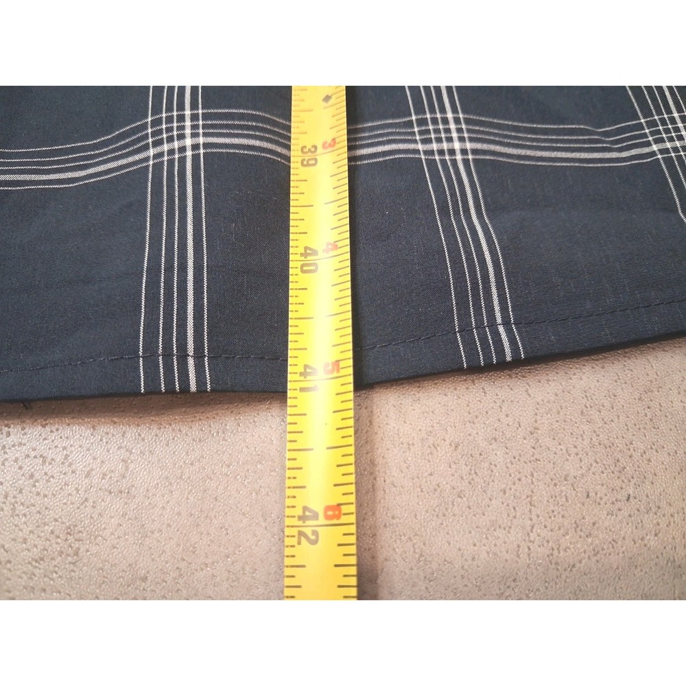 Calvin Klein Plaid Midi Dress Size 10 Office Workwear Casual - Picture 10 of 11